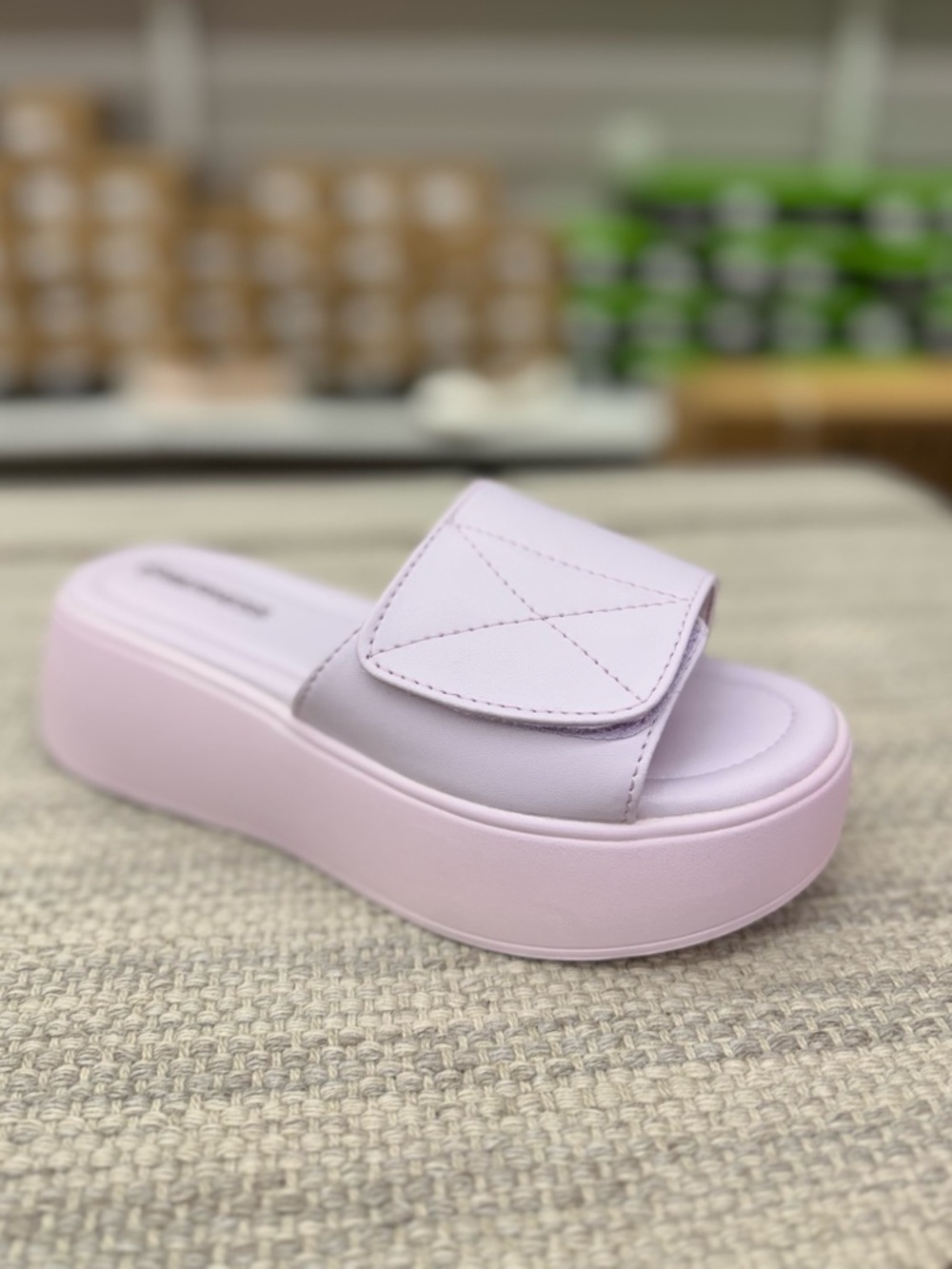 Lilac Platform Sandal
